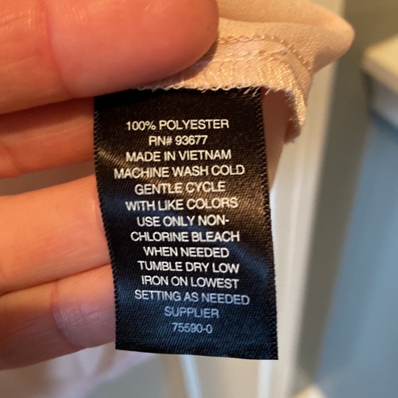 XL Worthington light pink blouse - Picture 3 of 4